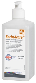 [MED0100291] Becht4care®, 1L, Hände-Desinfektionsgel