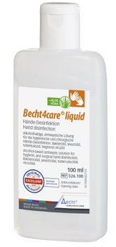 [MED0100293] Becht4care®, 100 ml, Hände-Desinfektion, liquid