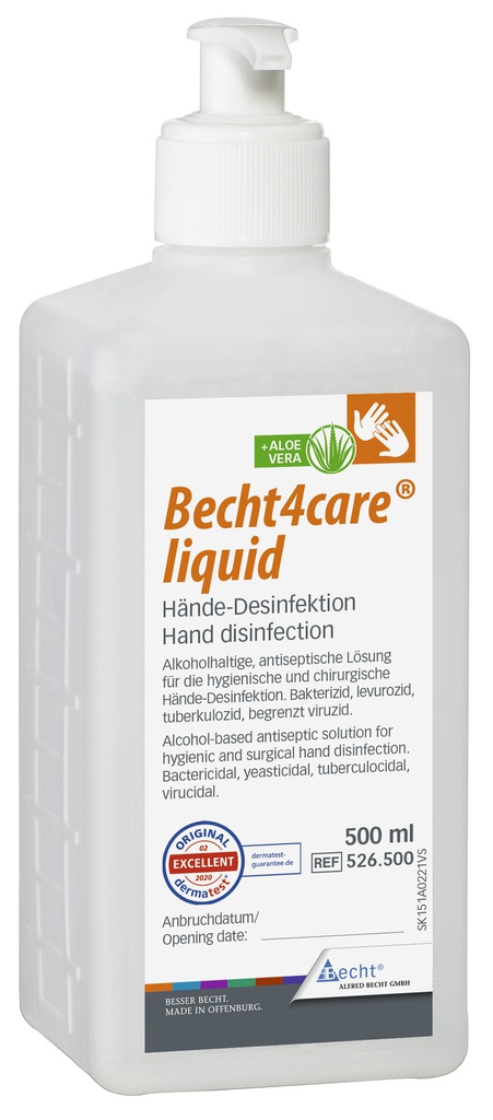 Becht4care®, 500 ml, Hände-Desinfektion, liquid