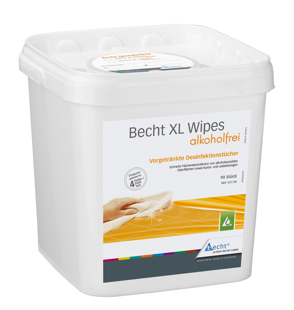 Spenderbox Becht XL Wipes alkoholfrei