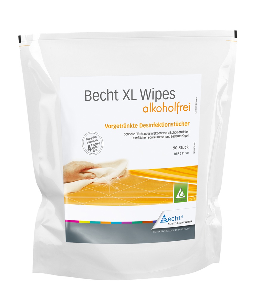 Becht XL Wipes alkoholfrei 90 Stk.