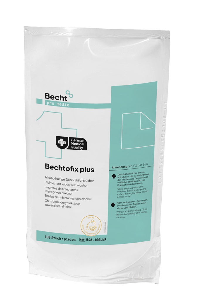 Bechtofix plus, Nachfüllpackung, 100 Tücher