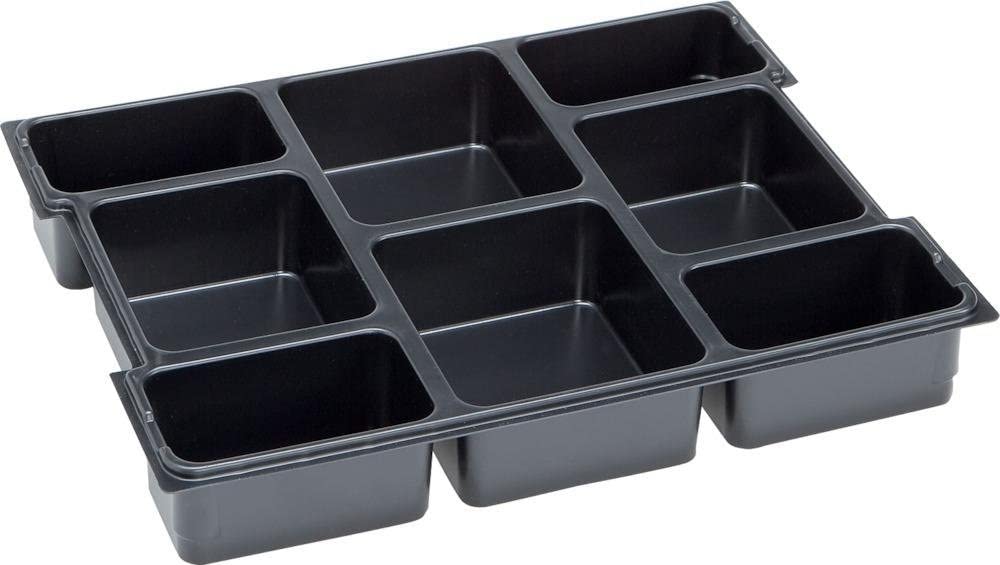 L-BOXX - Kleinteileeinsatz 8 Mulden 102, Grau