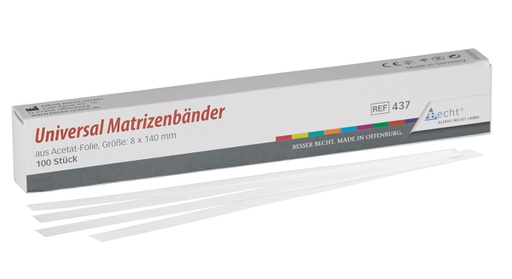 [MED0100270] Universal Matrizenbänder 100 Stk.